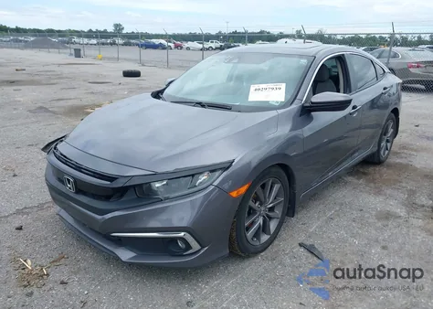 2020 Honda Civic Ex из США, поврежденный, VIN 19XFC1F3XLE017831